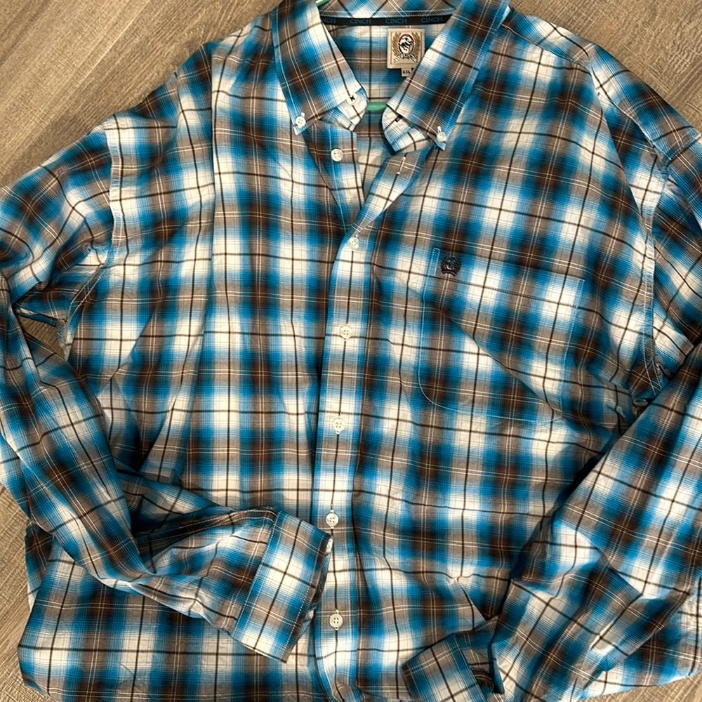 Cinch long sleeve shirt!!